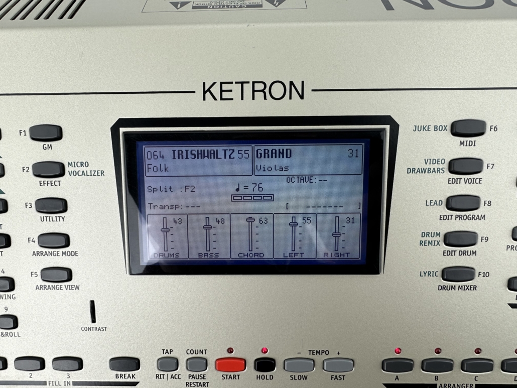 Ketron XD3 HD MIDI Sound & Rhythm Module Accordion.co.uk