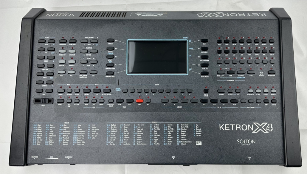 Ketron X4 MIDI Arranger / Sound Module Accordion.co.uk