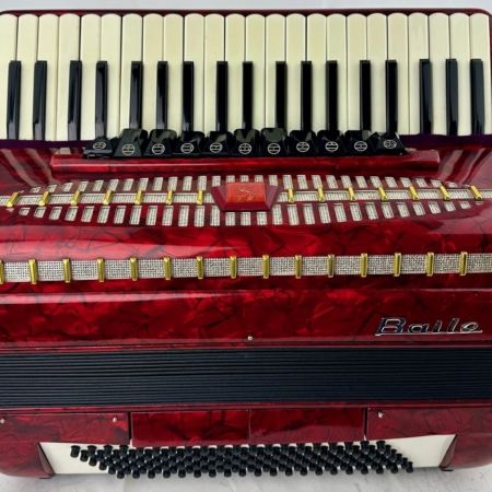 Baile 120 4 red Accordion