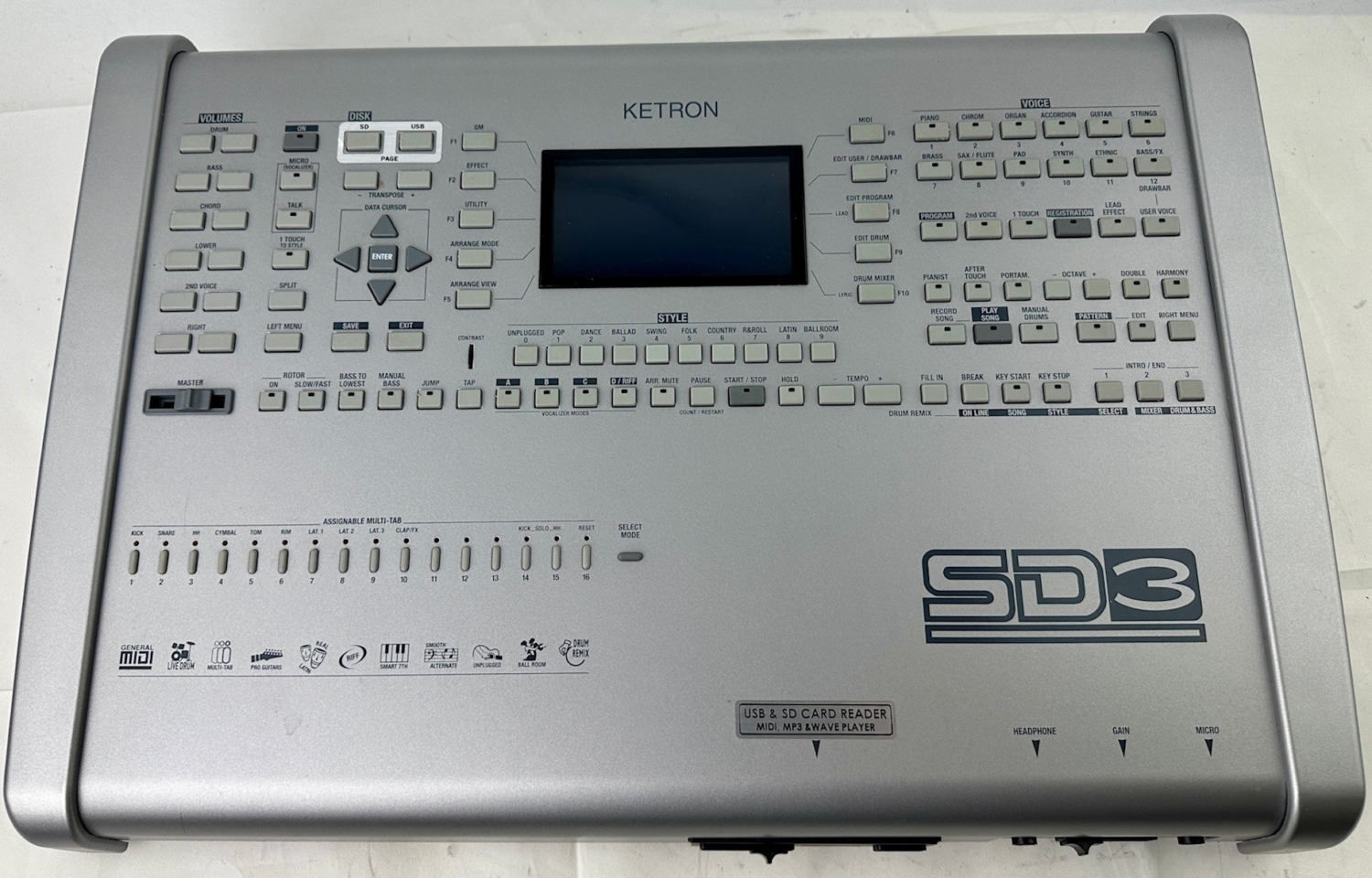 Ketron SD3 Sound Rhythm Arranger Expander Module with USB Upgrade