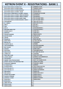 Ketron Event Registrations