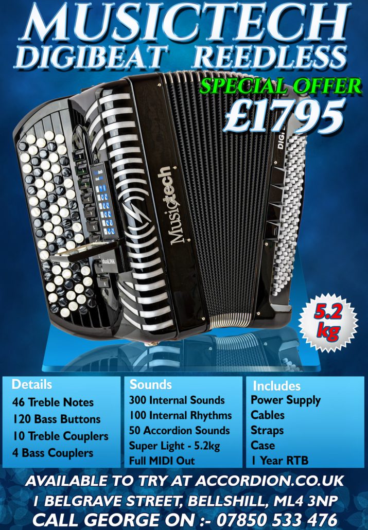 5 row Musictech digibeat